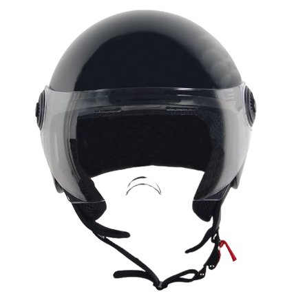 Helmet Vito Jet Loreto Gloss Black