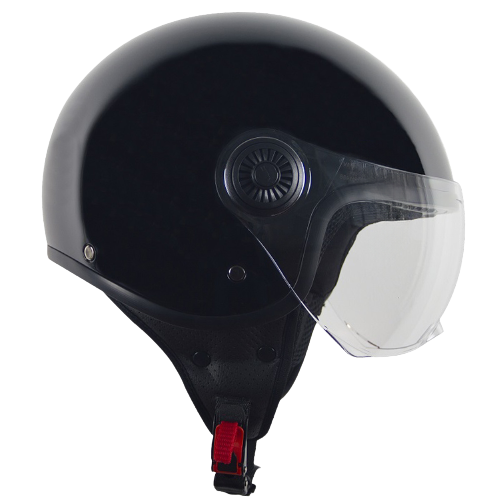 Helmet Vito Jet Loreto Gloss Black