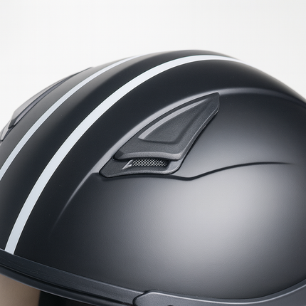 Helmet vito jet moda mat black