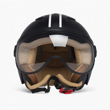 Helmet vito jet moda mat black