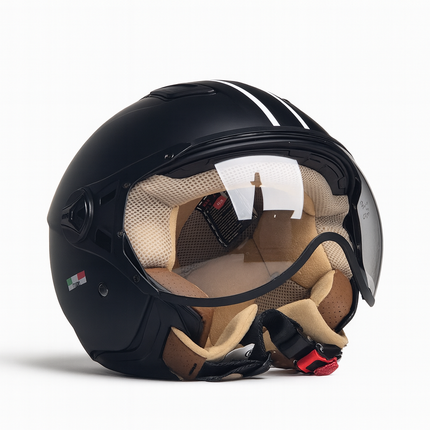 Helmet vito jet moda mat black