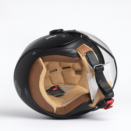 Helmet vito jet moda mat black