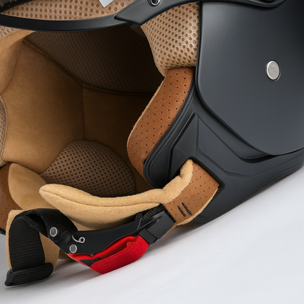 Helmet vito jet moda mat black