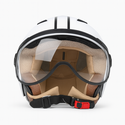Helmet vito jet moda gloss white