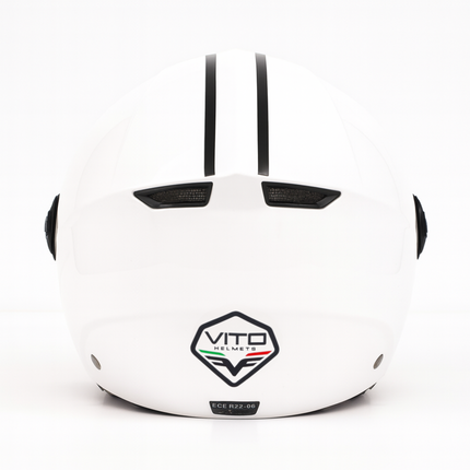 Helmet vito jet moda gloss white