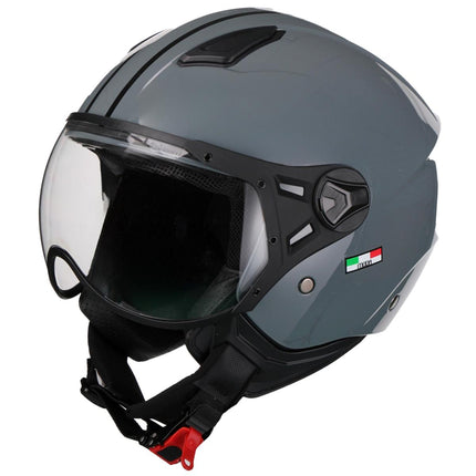 Helm vito jet moda nardo grey