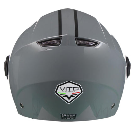 Helm vito jet moda nardo grey