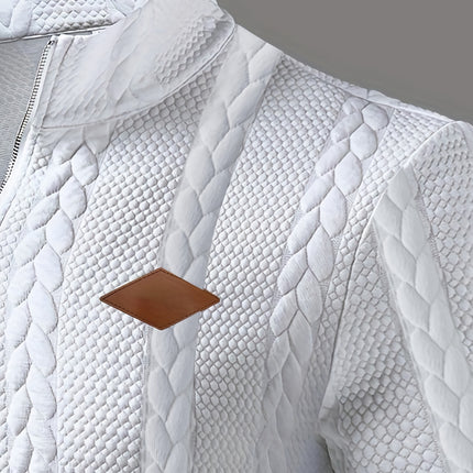 UNICORN Casual Polo, Zip-Up Collar Pullover, Men'S Henley Shirt s m l xl xxl xxxl