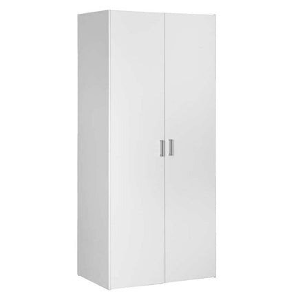 UNICORN Wardrobe basic white Width 77.6 cm Depth 49.5 cm Height 175.4 cm
