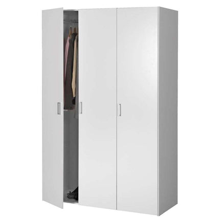 UNICORN Wardrobe basic white Width 97 cm Depth 50 cm Height 175 cm