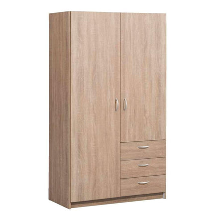 UNICORN Wardrobe oak brown Width 97 cm Depth 50 cm Height 175 cm
