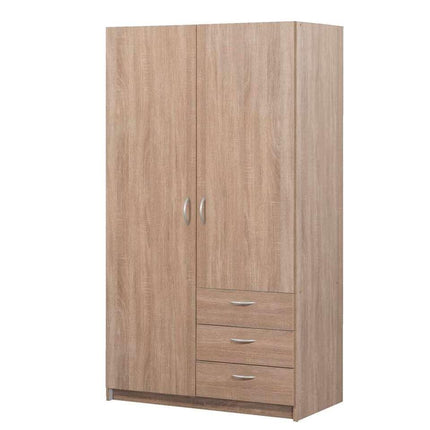 UNICORN Wardrobe oak brown Width 97 cm Depth 50 cm Height 175 cm