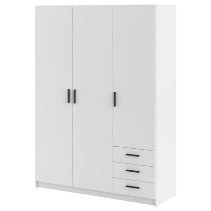 UNICORN Wardrobe modern anthracite dark gray white oak brown Width 57.8 cm Depth 49.8 cm Height 200.4 cm