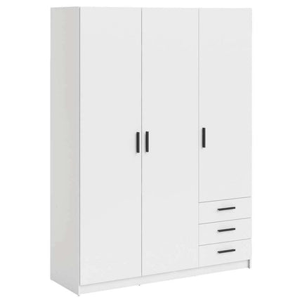 UNICORN Wardrobe modern anthracite dark gray white oak brown Width 57.8 cm Depth 49.8 cm Height 200.4 cm