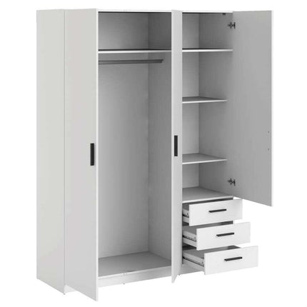 UNICORN Wardrobe modern anthracite dark gray white oak brown Width 57.8 cm Depth 49.8 cm Height 200.4 cm