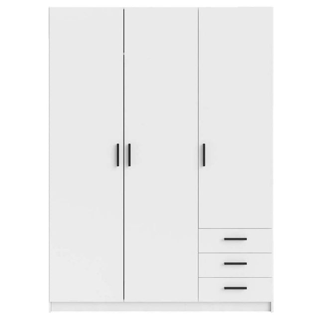 UNICORN Wardrobe modern anthracite dark gray white oak brown Width 57.8 cm Depth 49.8 cm Height 200.4 cm