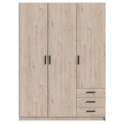 UNICORN Wardrobe modern anthracite dark gray white oak brown Width 57.8 cm Depth 49.8 cm Height 200.4 cm