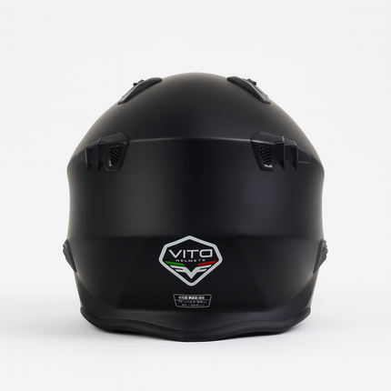 UNICORN Helmet vito jet bruzano mat black