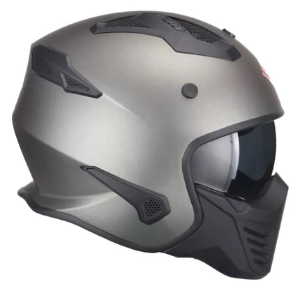 UNICORN Helmet vito bruzano matt titanium