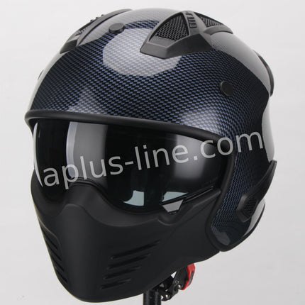 Scooter bromfiets zomerhelm jet helm vito bruzano roof boxer maten xs s m l xl xxl | Scooterhelm