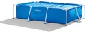 Intex Rectangular Frame Pool - Opzetzwembad - 300 x 200 x 75 cm