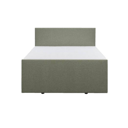 UNICORN Boxspring double bed with storage space green 180x200