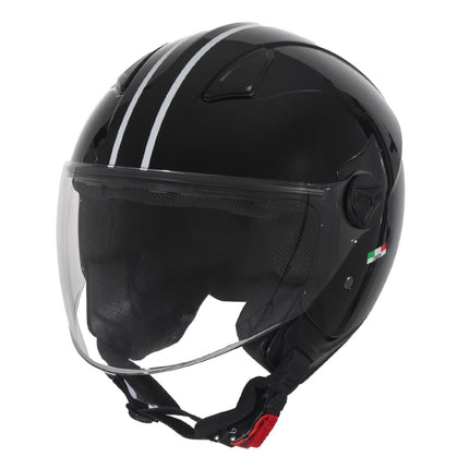 UNICORN Children's helmet vito jet moda bambino gloss black