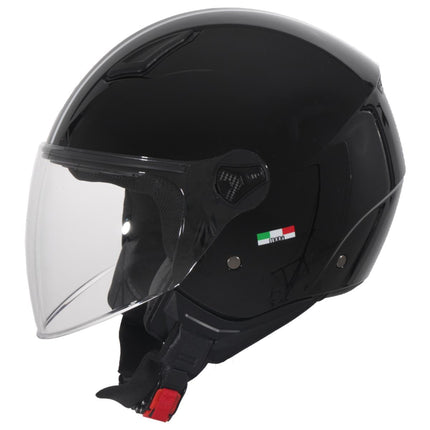 UNICORN Children's helmet vito jet moda bambino gloss black