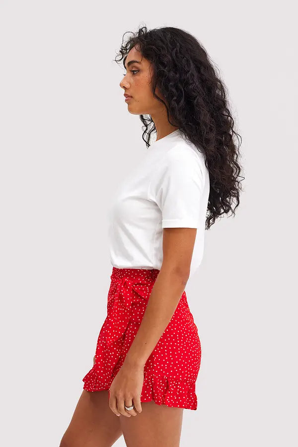UNICORN Women's shorts skirt red xs s m l xl