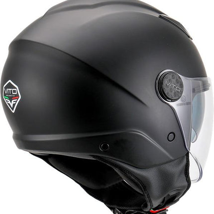 UNICORN Helmet Vito Jet Sarenta - Matte Black