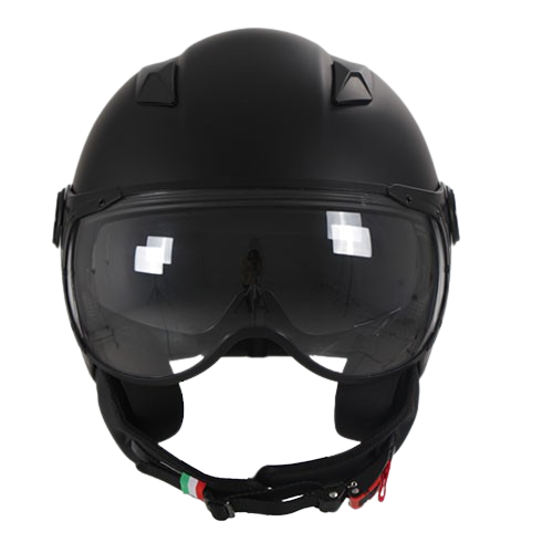 UNICORN Helmet vito jet lavori - matt black