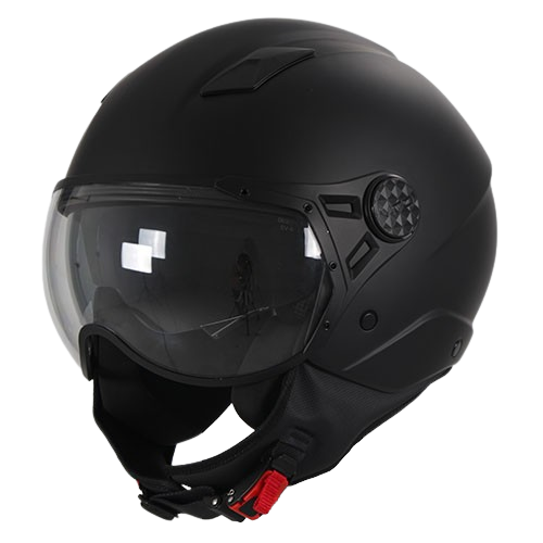 UNICORN Helmet vito jet lavori - matt black
