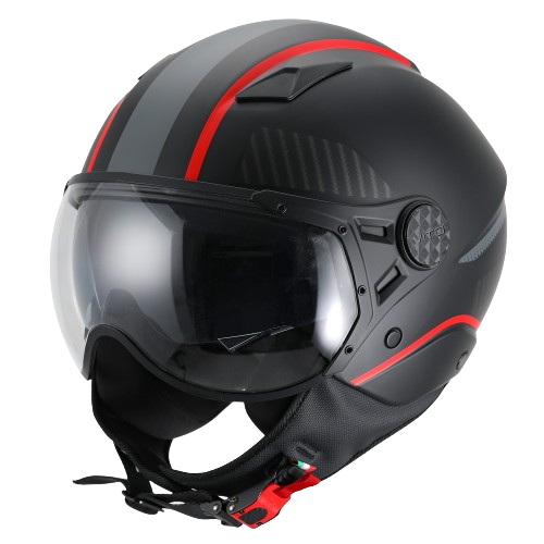 UNICORN Helmet vito jet lavori black/deco