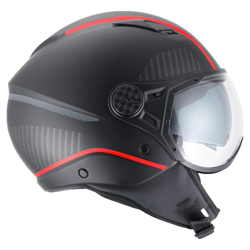 UNICORN Helmet vito jet lavori black/deco