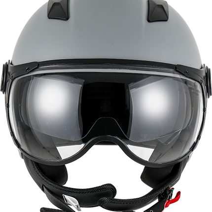 UNICORN Helmet vito jet lavori mat gray