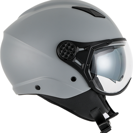 UNICORN Helmet vito jet lavori mat gray