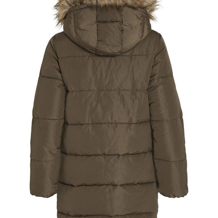 UNICORN Women's parka jacket brown tiger print black 34 36 38 40 42 44
