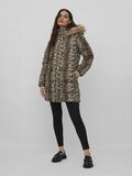 UNICORN Women's parka jacket brown tiger print black 34 36 38 40 42 44
