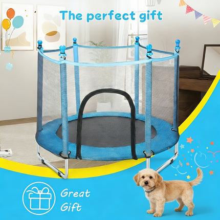 UNICORN Trampoline with Enclosure 140*117cm Indoor Fitness Workout Exercise Equipment
