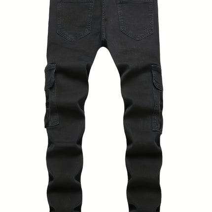 UNICORN Men's Casual Pants - Solid Color Cotton Blend, Medium Stretch xs s m l xl