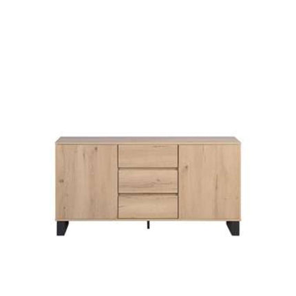 UNICORN Dresser wall unit country light brown Width 145 cm Depth 39 cm Height 76 cm