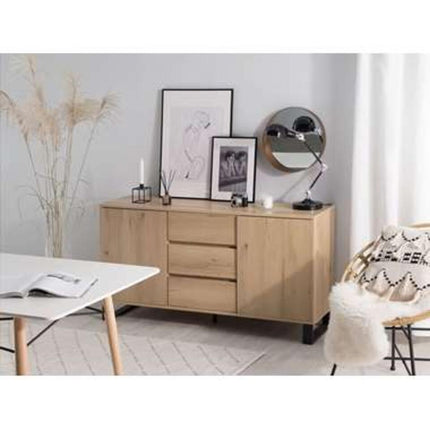UNICORN Dresser wall unit country light brown Width 145 cm Depth 39 cm Height 76 cm
