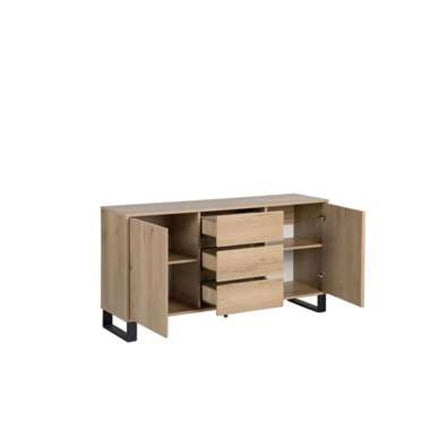 UNICORN Dresser wall unit country light brown Width 145 cm Depth 39 cm Height 76 cm