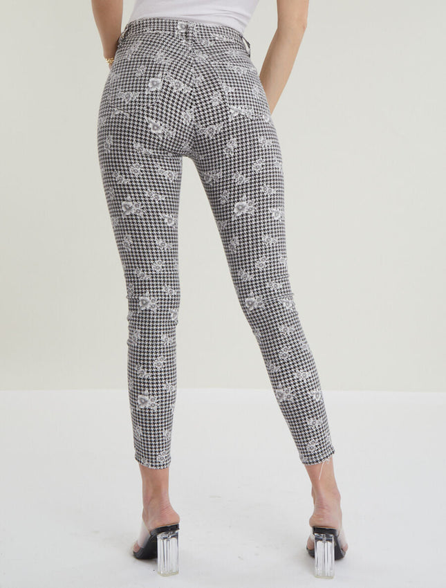 UNICORN Women's trousers black white s m l xl xxl