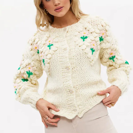 UNICORN Ladies sweater ecru xs s m l