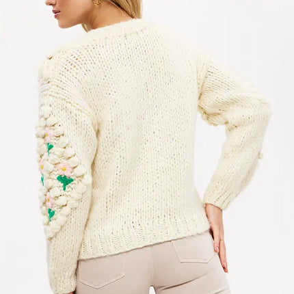 UNICORN Ladies sweater ecru xs s m l