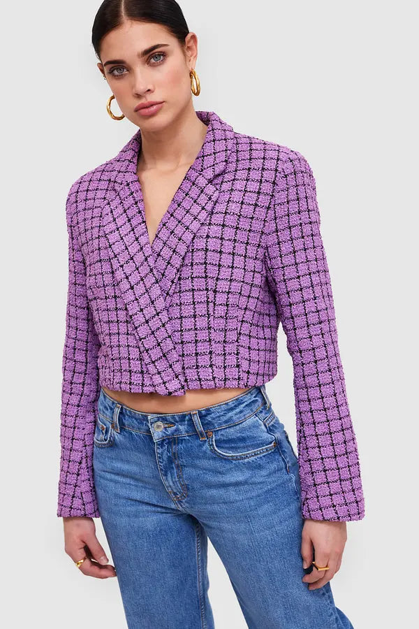 UNICORN Women's blazer purple xs s m l