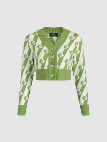 UNICORN Women's shirt top green white s m l xl