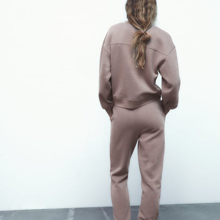 UNICORN Women's sweater hoodie sweater pink light blue light brown black ecru gray dark green s m l