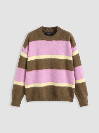 UNICORN Women's sweater brown pink xs s m l xl